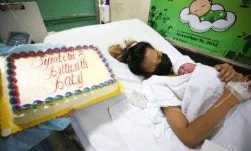 Φιλιππίνες: Το μωρό των 8 δισεκατομμυρίων κατοίκων του πλανήτη γεννήθηκε στη Μανίλα